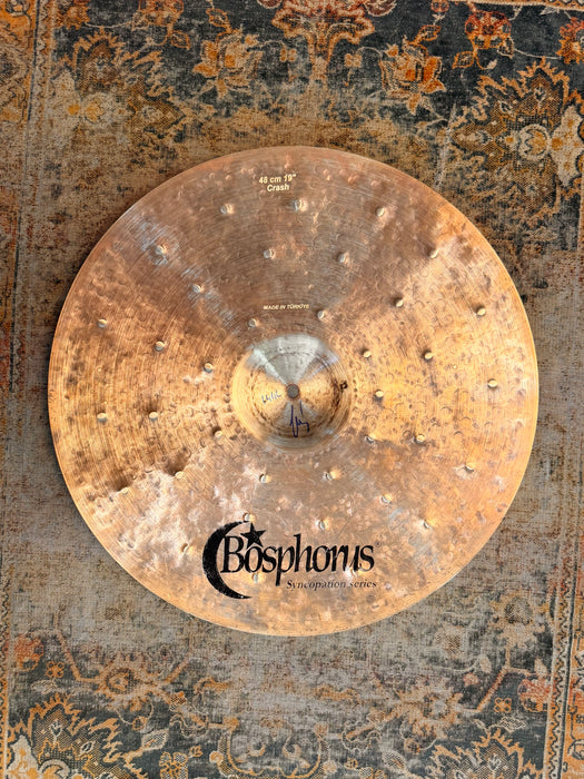 PAPERTHIN Light Complex BOSPHORUS Syncopation 19” Crash 1440 g Golden Brushed