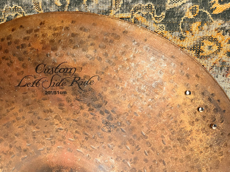 ONE OF THE DRIEST Zildjian K Custom LEFT SIDE Ride SIZZLE 20” 2274 g Supreme Stick Articulation