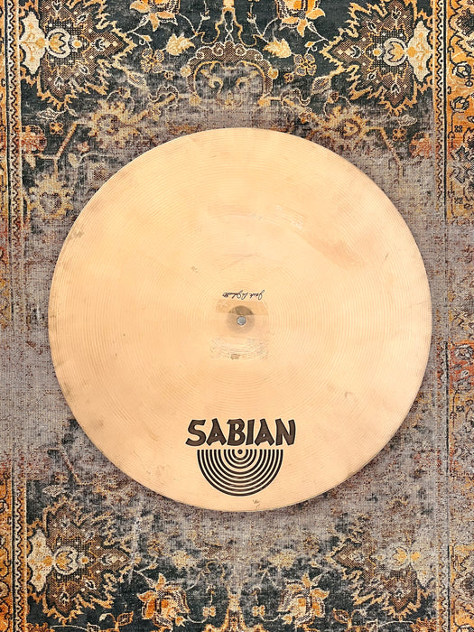 Rare Sabian HH Jack DeJohnette VAULT ENCORE FLAT RIDE 20” 2055 g DRY but BENDABLE
