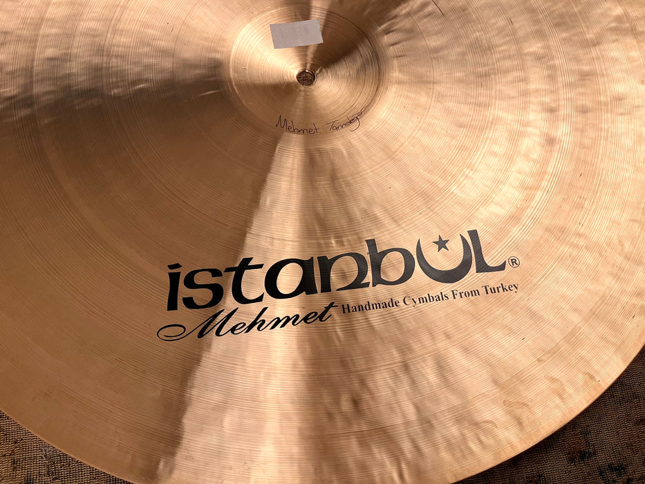 RARE GLOWING 2 FOOT ISTANBUL MEHMET LEGEND 24” Ride 2777 g CRASH Immaculate Amazing