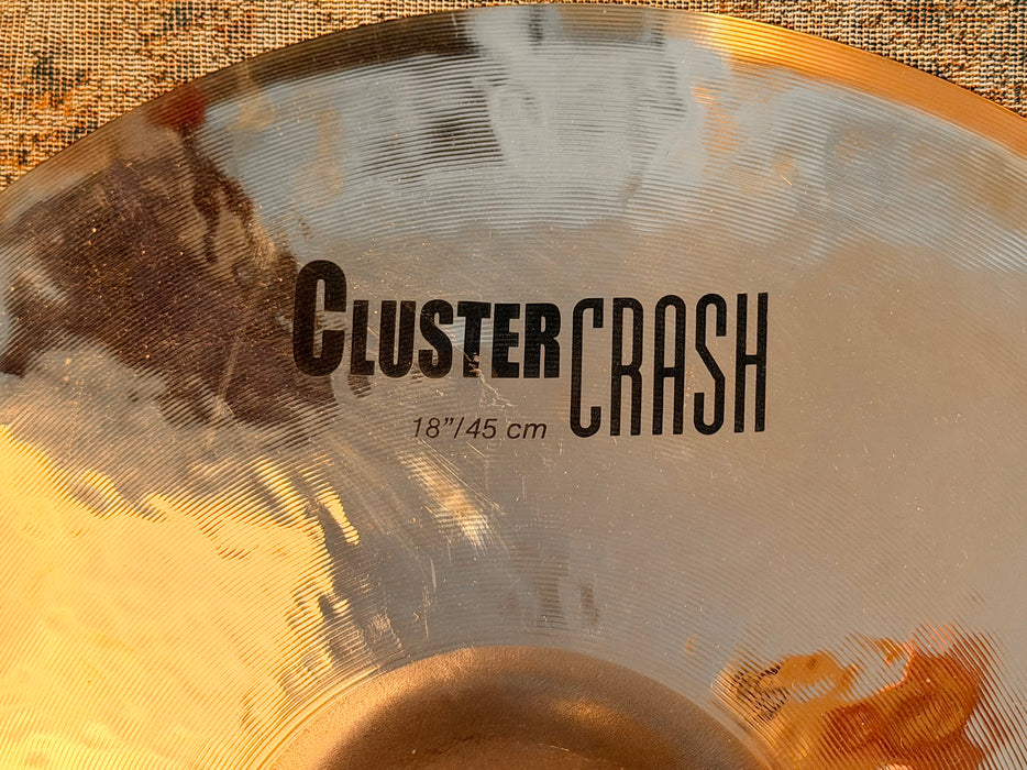 Zildjian BRILLIANT K CLUSTER Crash 18” 1278 g CLEAN SHIMMERING Look and Tone! Don’t Pay $450!