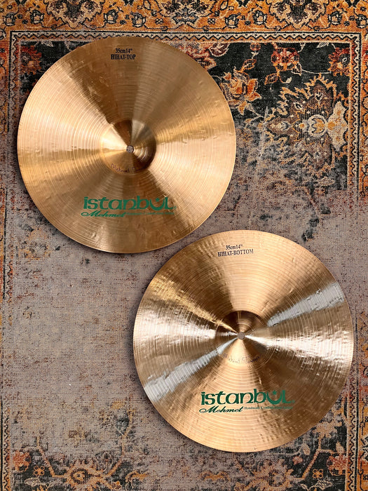 Istanbul Mehmet Horacio EL Negro Hernandez 14” Hihats BRUSHED FINISH 1064 1270 g IMMACULATE