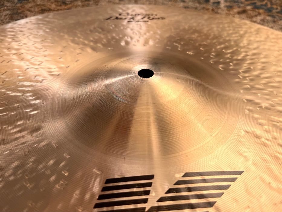 Zildjian K CUSTOM DARK Ride 20” 2146 g CRASHABLE Versatile! Don’t Pay $500 for a guess!