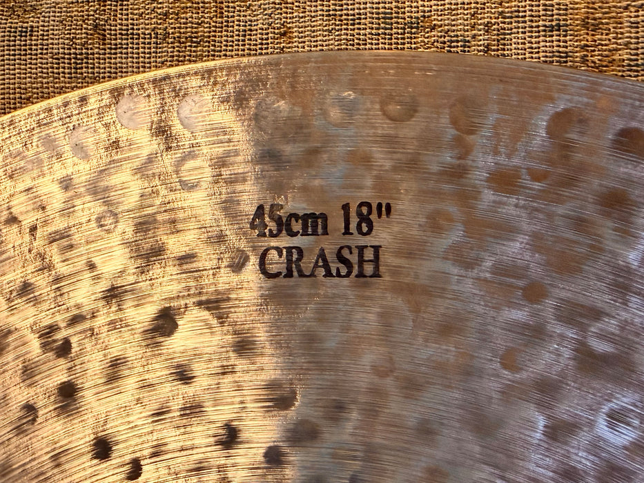 ULTRA DARK Istanbul Mehmet Sahra Crash 18” 1416 g MINT Incredible K Killer! Great Controlled Dry Ride
