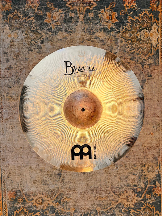 Meinl BYZANCE POLYPHONIC BRILLIANT Crash 18” LIMITED EDITION! PERFECT! RAW BELL! 1398 g