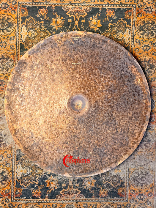 28” of JOY! RARE Bosphorus 28” Ride 4426 g TURK Style Unlathed Raw! Absolutely INCREDIBLE! Mint!