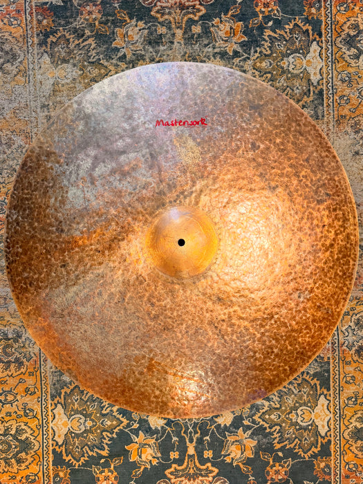 28” of BLISS! MASSIVE RARE MASTERWORK PROTOTYPE 28” THIN TURK Crash Ride 3382 g Incredible!
