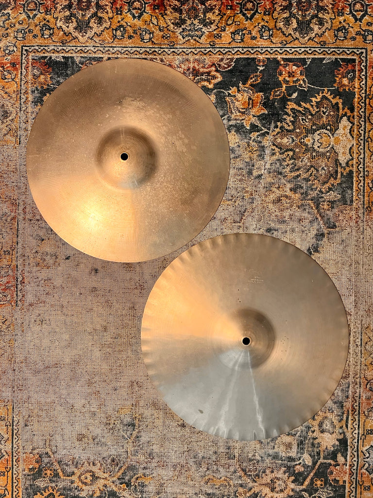 メイメイ EARLY Vintage Paiste 602 SOUND EDGE Hihats 14” 852 958 g PRE