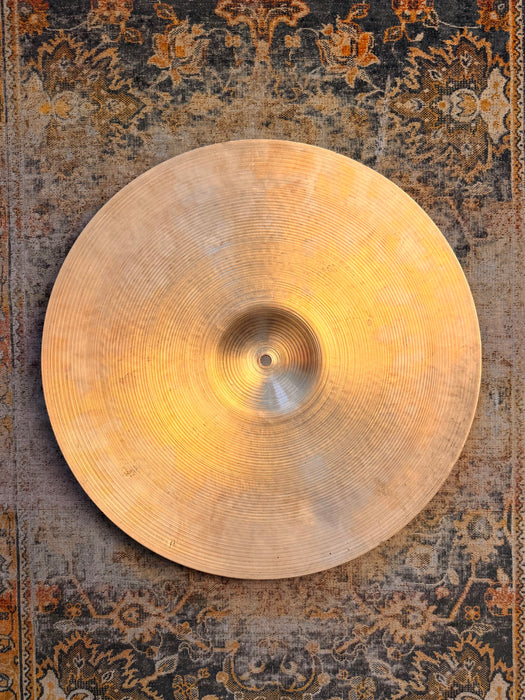 LIGHT COMPLEX Vintage 1950s Zildjian 19” Crash Ride 1685 g Airy RARE Hand Hammered