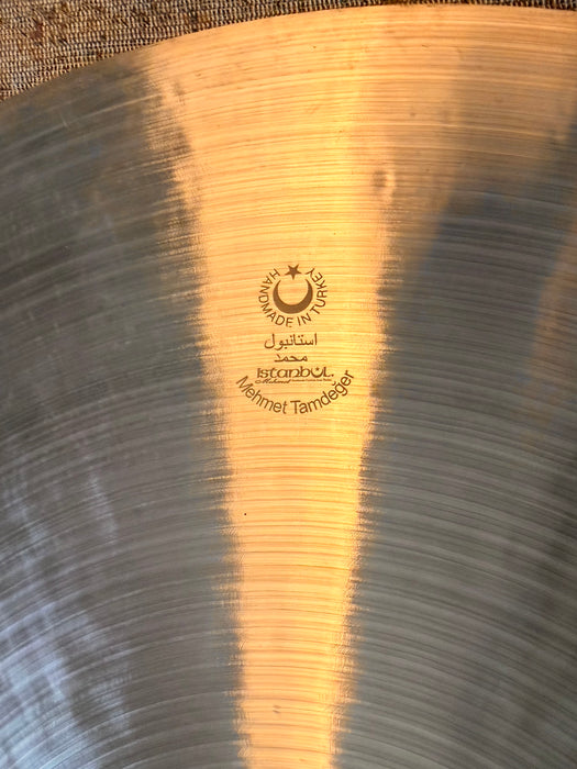 ULTRA Warm Versatile ISTANBUL Mehmet TRADITIONAL 22” Ride Crash 2408 g Gorgeous!