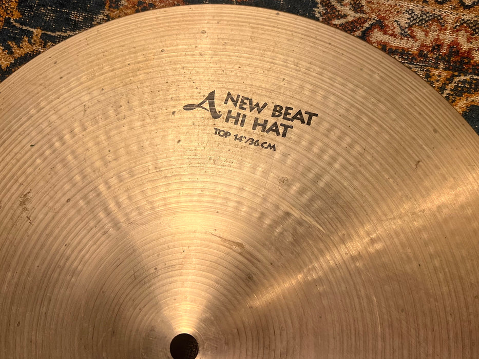 CLEAN ULTRA CRISP CUTTING Zildjian 14” NEW BEAT Hihats 1143 1428 g