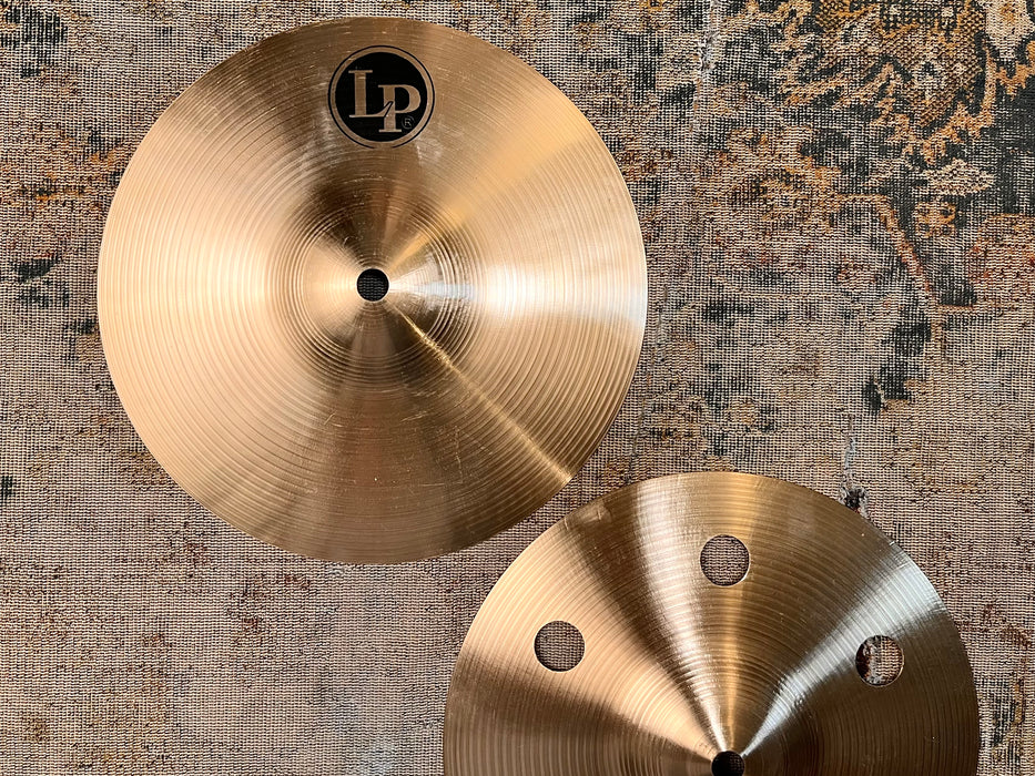 $69 WORTH OF FUN!! LP 9” HIHATS EFFECTS EFX STAX! 322 310 g PERFECT Micro Hats