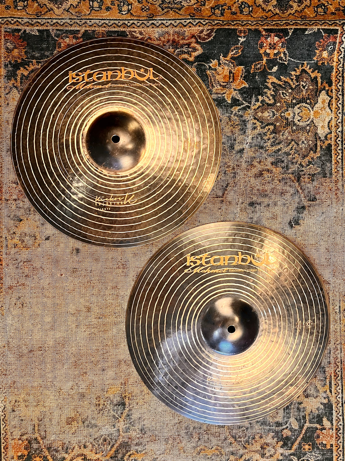 Dark Dry Istanbul Mehmet Kirkor K 14” Hihats 980 1230 g IMMACULATE