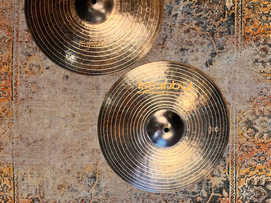 Dark Dry Istanbul Mehmet Kirkor K 14” Hihats 980 1230 g IMMACULATE Unique Black Gold! Controlled!