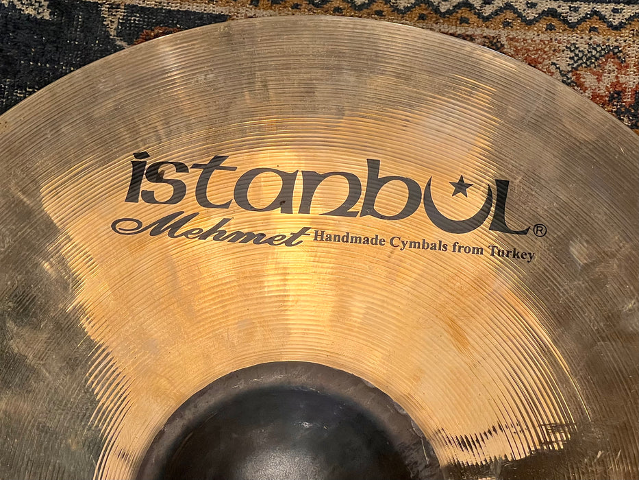 HAND HAMMERED ISTANBUL Mehmet 15" BLACK BELL Hihats 1226 1405 g Brilliant