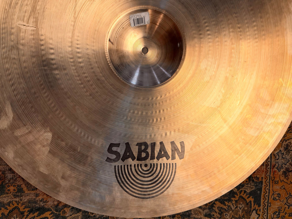RARE Sabian 24” METAL RIDE AAX CLEAN! Extremely STRONG DRY DEFINITION! Massive BELL! 4974 g