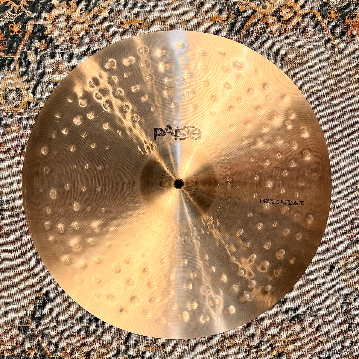Vintage PAISTE SOUND CREATION DARK CRASH 18” 1720 g THE FAMOUS
