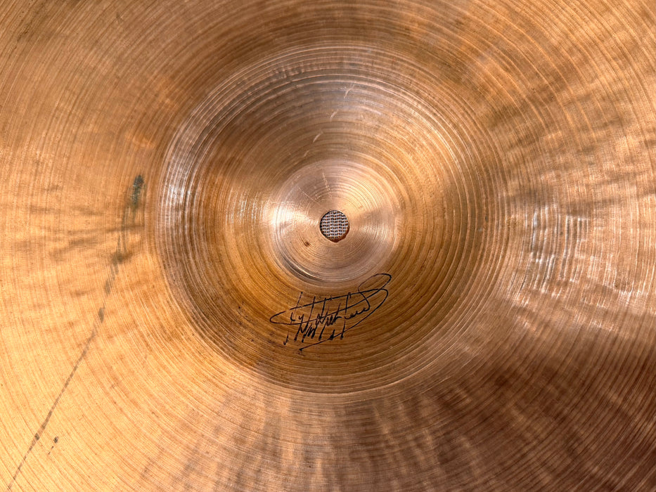 HOLY GRAIL Vintage Zildjian ISTANBUL K 22” PAPERTHIN Ride CRASH ONLY 2026 g EPITOME of DRY COMPLEX