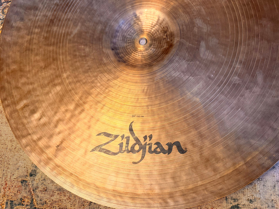 RARE Zildjian KEROPE 24” Ride Crash! THE ORIGINAL! COLLECTIBLE! Only Made 1 Year! 3242 g