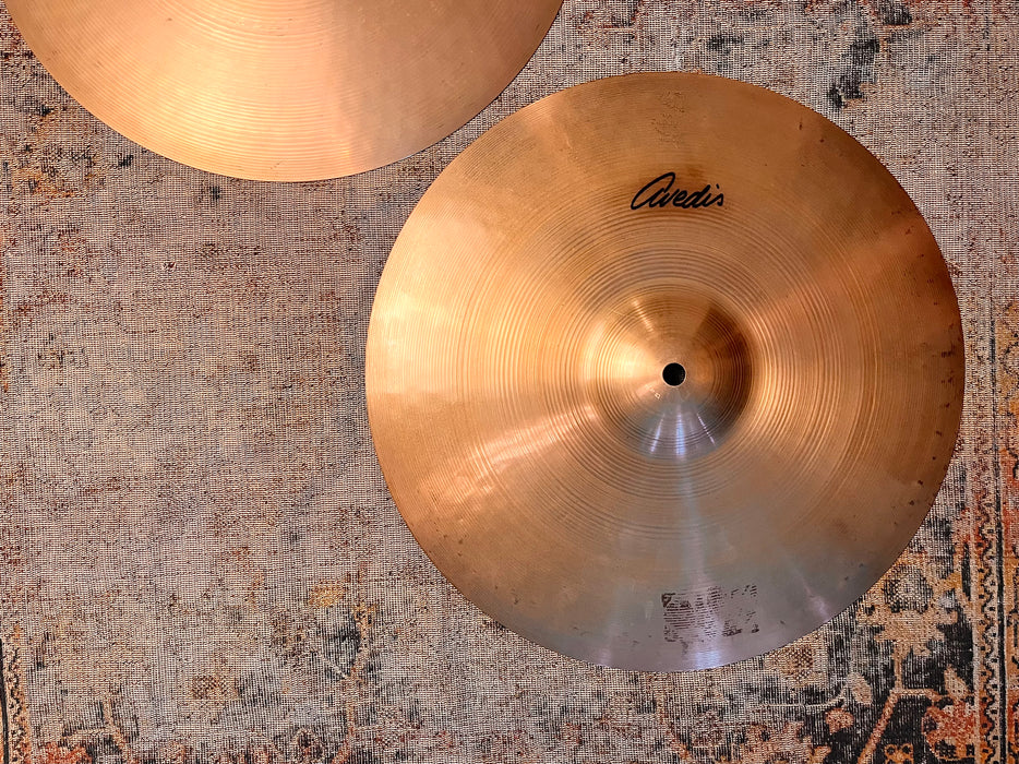 Zildjian AVEDIS Series Hihats 14” Semi-DRY w Light COMPLEXITY! 876 1244 g Discontinued!!