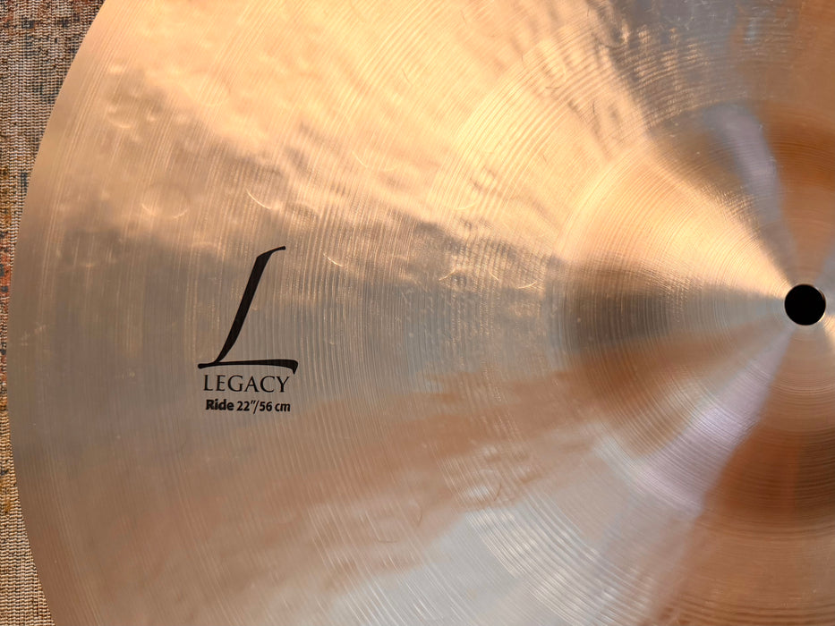 Sabian HHX LEGACY 22” Ride 2770 g IMMACULATE! THIN ONE! Crashable! Versatile! Why Pay $634 For A Guess!