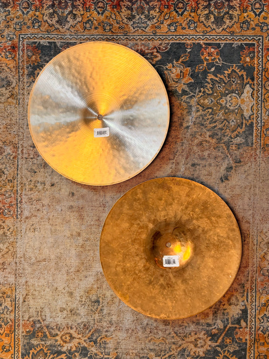 ULTRA CRISP Zildjian K/Z COMBO 13" Hihats 890 1438 g SEMI DRY! Discontinued???
