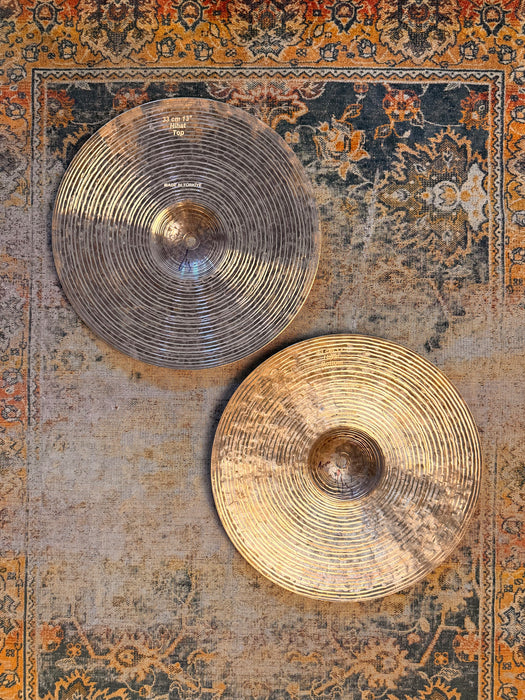 Rare Dry Crisp BOSPHORUS NEW ORLEANS 13” Hihats 850 976 g Articulate! IMMACULATE