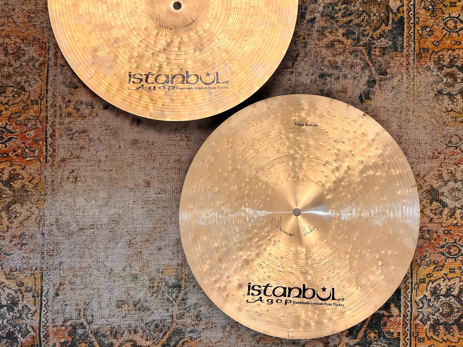 Istanbul AGOP MANTRA 15” Hihats 990 1170 g COMPLEX Light 15s”! Harder To Find! Perfect!