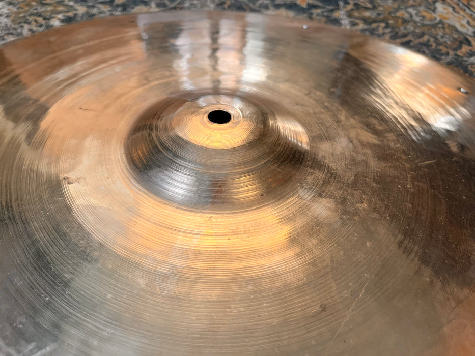 RARE Vintage Zildjian 1940s TRANS STAMP MINI CUP Light Crash Ride Sizzle 1578 g PERFECT Left Side Crash Ride