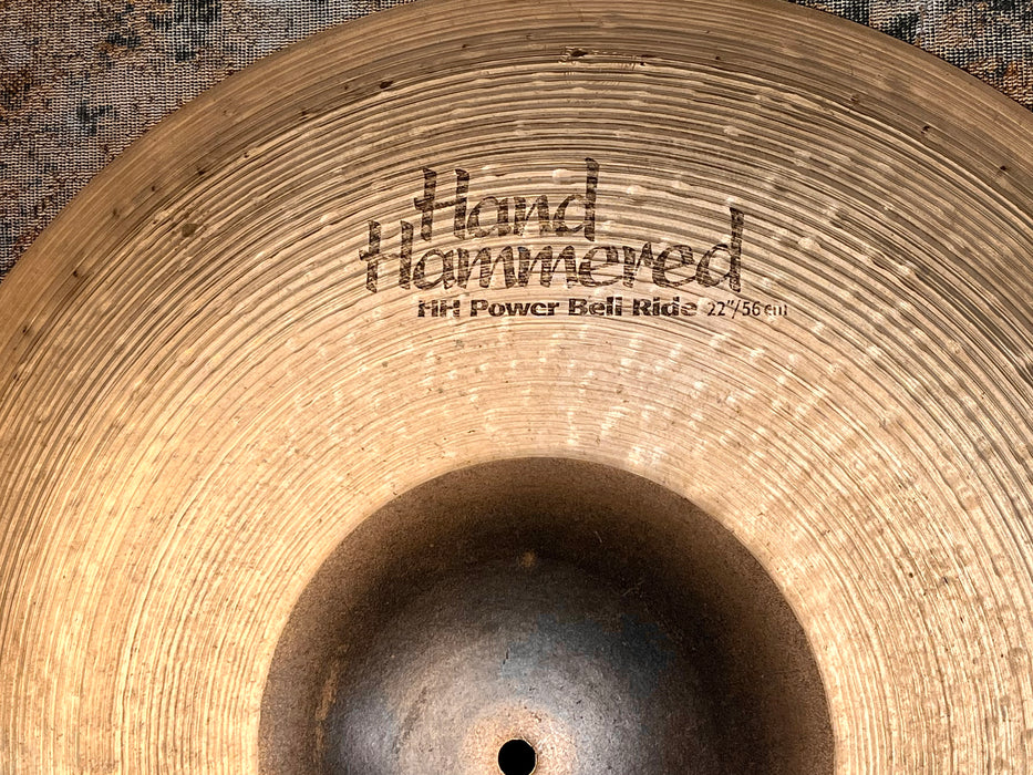 Sabian HH POWER BELL RIDE 22” VINNIE PAUL 3812 g EARLIER Version! Iconic RAW BELL! Why Pay $700?