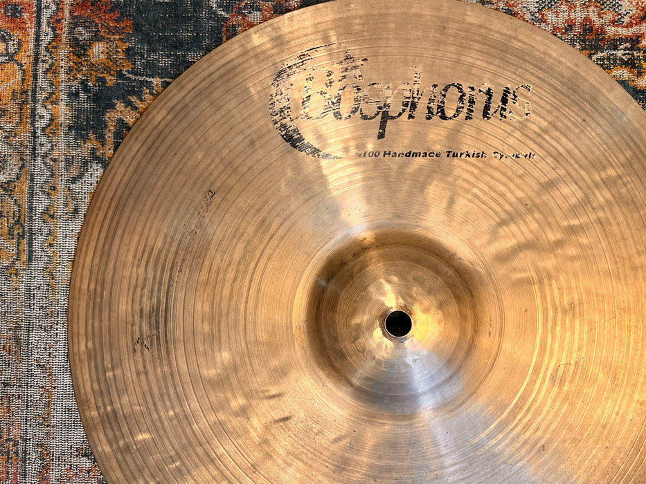 EARLIER BOSPHORUS Traditional Hihats 14” 995 1184 g Smooth Dark Warm GOLDEN! Hand Hammered