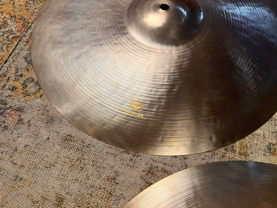MASSIVE 16” ULTRA LIGHT COMPLEX Pre Aged Masterwork Hihats 872 968 g PERFECT