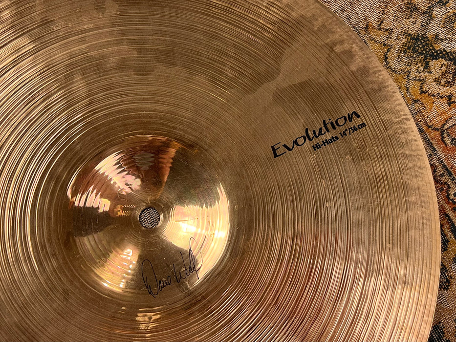 Versatile Crisp Clean Sabian HHX EVOLUTION 14" Hihats 939 1424 g WECKL