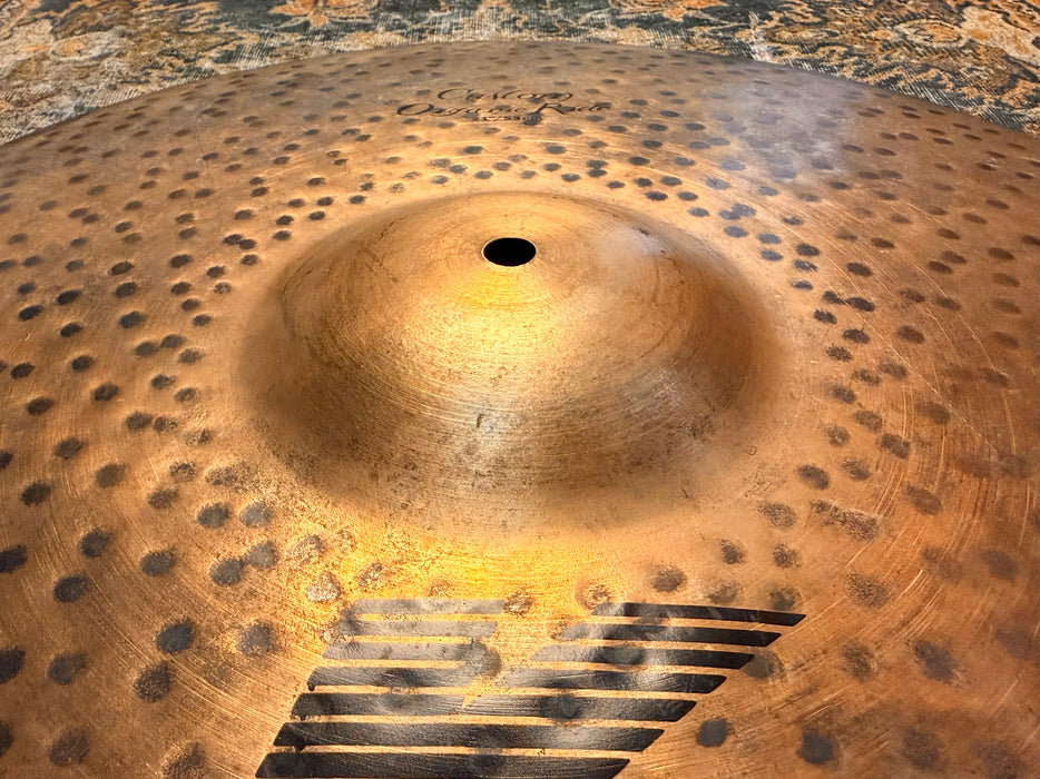 Zildjian K CUSTOM ORGANIC Ride 21” IMMACULATE Cond! Great Articulation! Crashable Why Pay $580! 2494 g