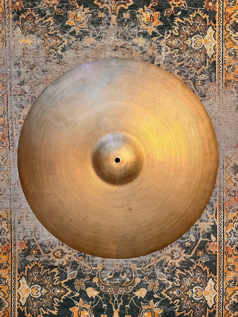 1960s Vintage Zildjian 22” BIG Light Complex Crash Ride 2844 g