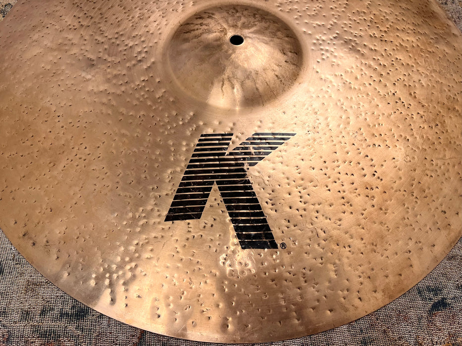 RARE Discontinued Zildjian K Custom DARK COMPLEX 21” Ride 2497 g CLEAN! Gorgeous