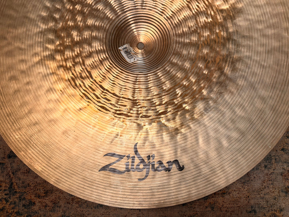Rare Zildjian K CONSTANTINOPLE HI BELL MEDIUM THIN LOW 22” Ride 2568 g HYBRID! EARLY ONE!
