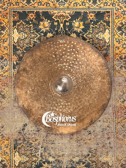 Bosphorus Black Pearl Ride 21” Crash Only 1730 g AMAZING Bendable w DRY Light Shimmer! MINT