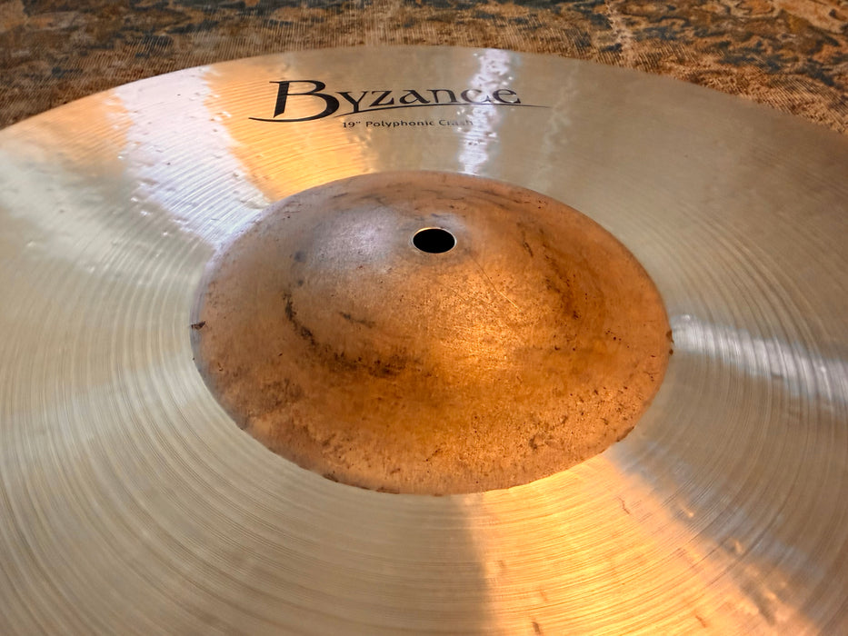 Meinl BYZANCE POLYPHONIC Crash 19” PERFECT! Traditional w RAW BELL g 1628 g LIGHT RIDE