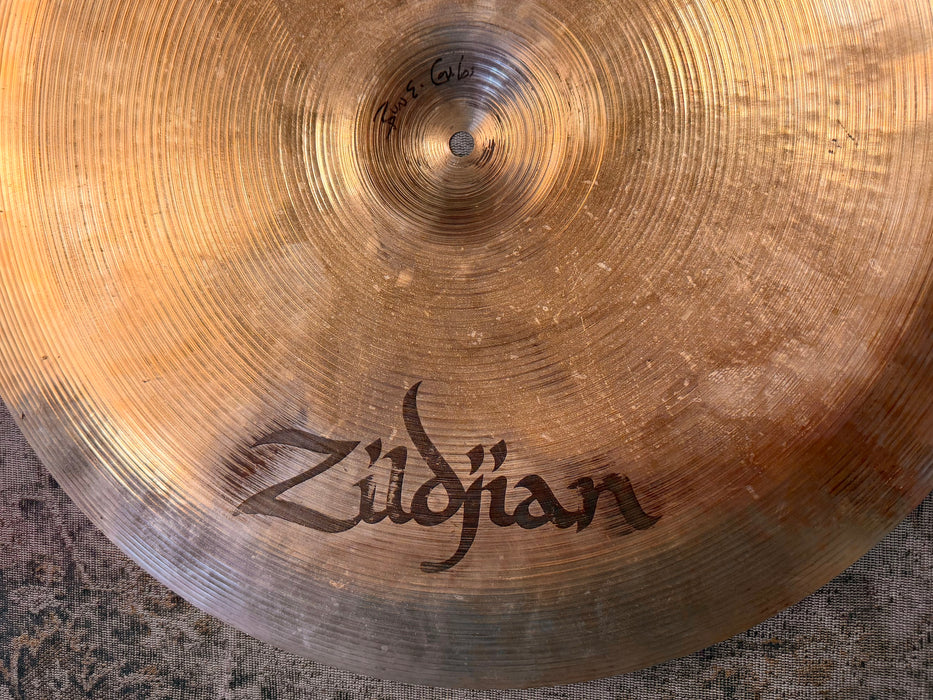 BUN E CARLOS Vintage Zildjian Factory Pang IN RARE BRILLIANT! 20” China Swish MELLOW 2038 g