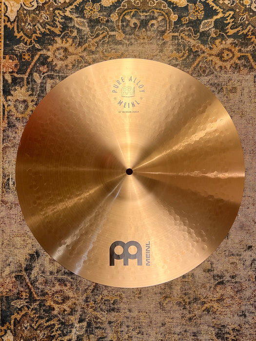 MINT Meinl PURE ALLOY 18” Medium Crash 1344 g Perfect In BAG