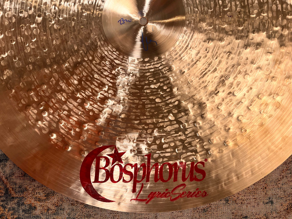 SWEET Complex Massive 23” Bosphorus LYRIC Ari Hoenig Ride Crash ONLY 2320 g MINT!