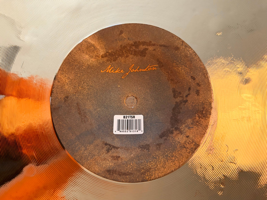 MEINL BYZANCE 21" TRANSITION RIDE 2328 g IMMACULATE In Bag! Mike Johnston! Why Pay $540?