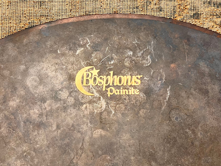 LIGHT DRY COMPLEX BLACKENED Bosphorus 20” THIN CRASH RIDE Only 1690 g Painite