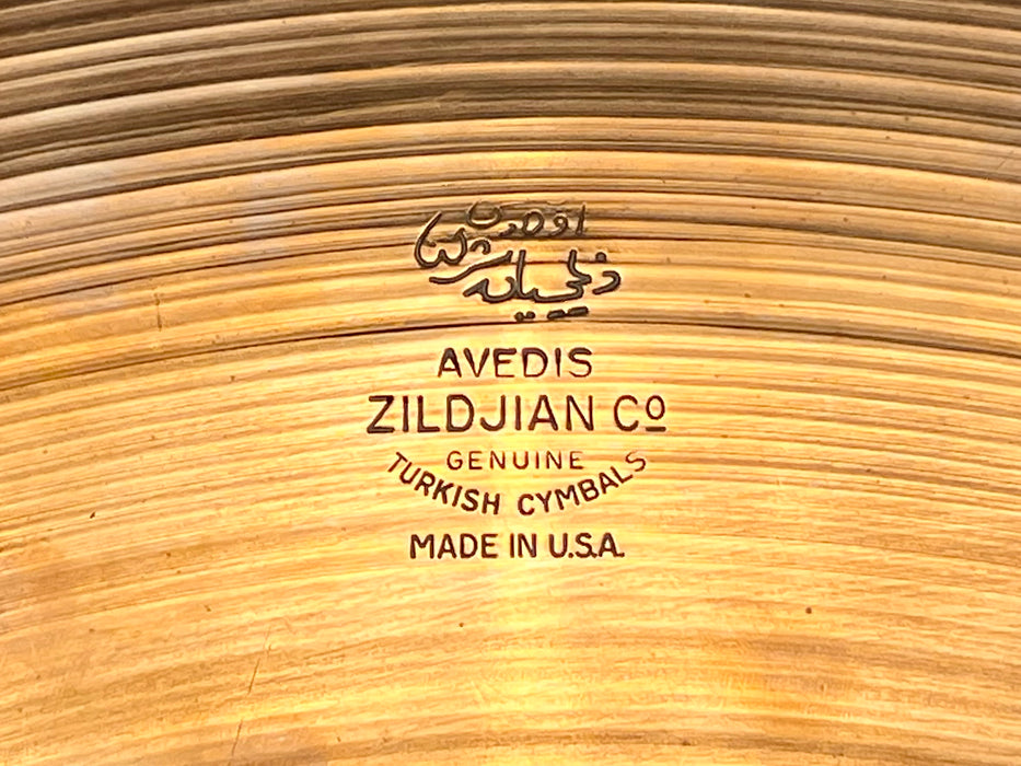 Vintage Zildjian 1950s 22” Thinner Crash Ride 2816 g 75 Yr Old Beauty That’s Versatile Balanced! Hand Hammered