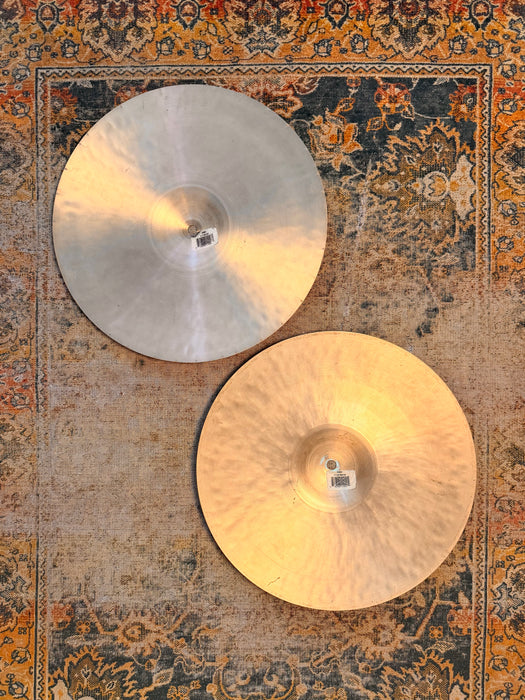 Zildjian K Hihats 14” CRISP And Articulate! Versatile! 1072 1320 g Don’t Pay $650!
