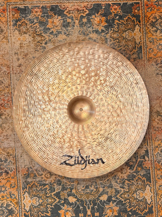 RARE Zildjian K CONSTANTINOPLE PROTOTYPE HI BELL DRY RIDE 22” 2652 g DRY COMPLEX MELLOWED