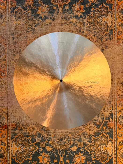 ULTRA RARE Sabian ARTISAN 21” LIGHT Ride 2338 g Custom! PERFECT w/ CERT & Bag!