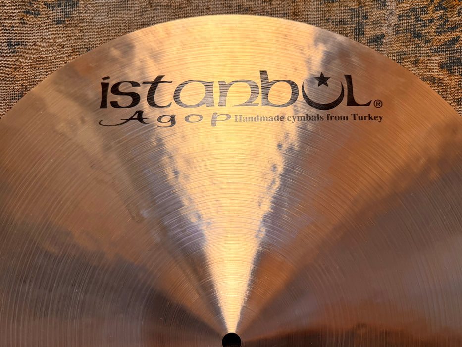 ISTANBUL AGOP Traditional Original Ride 20” or Crash IMMACULATE Only 1876 g Incredible Sounding!