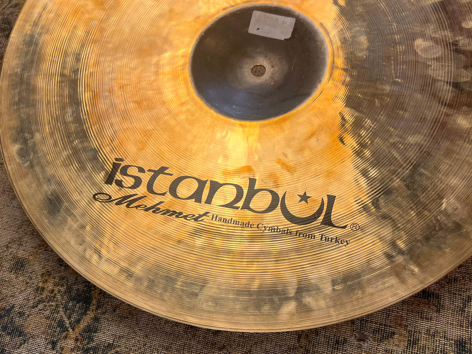 SHIMMERING ISTANBUL Mehmet Black Bell Crash 18” 1389 g BRILLIANT
